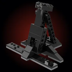 TIE Interceptor Stand (Mini UCS Based)