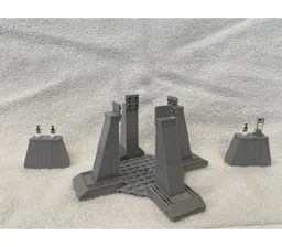 Saturn V stand and Engine Lights