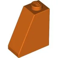 Brick Sloped 65° 2 x 1 x 2 / Reddish Orange