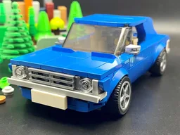 Toy Corolla E20 & Trailer