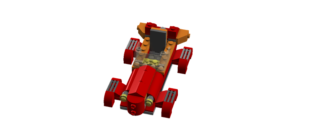 Lego 31003 vintage inspired scifi car