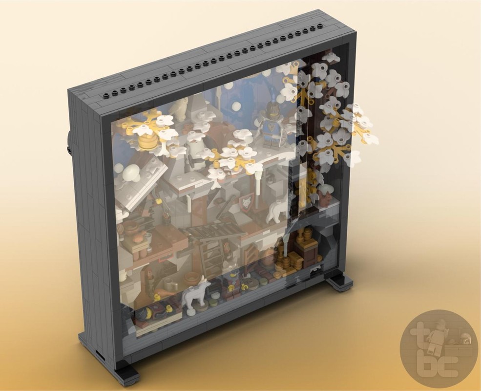 Lego frame - IKEA Sannahed like