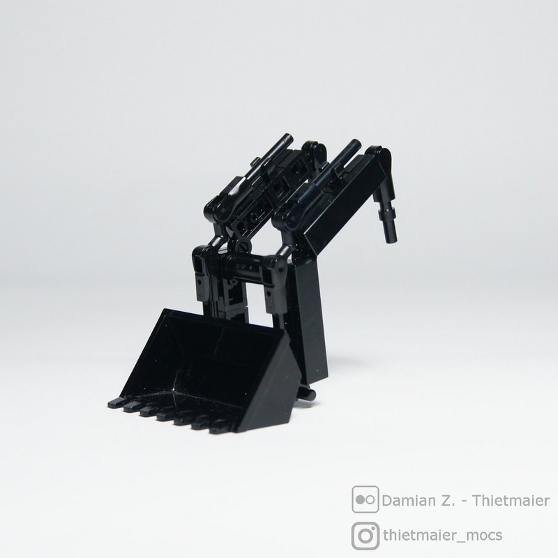 Lego Front Loader with attachments