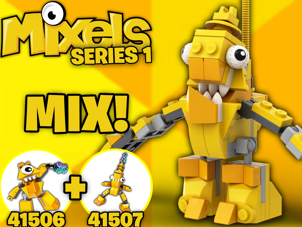 Lego Teslo & Zaptor MIX!