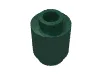 Brick Round 1 x 1 Open Stud / Dark Green