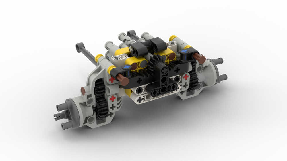 Lego Portal front axle