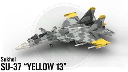 Sukhoi | SU-37 "YELLOW 13" - 1:34 Scale (v2)