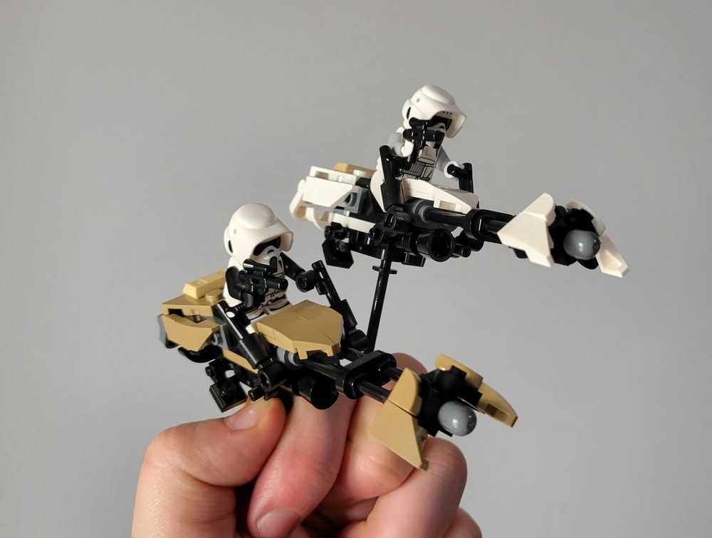 Lego 74-Z Speeder (Endor / Snow / Urban)
