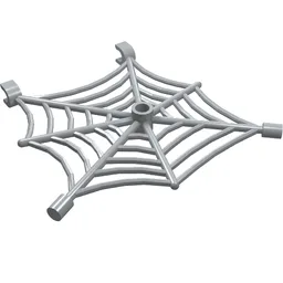 Insect Accessory, Spider Web / Light Bluish Gray