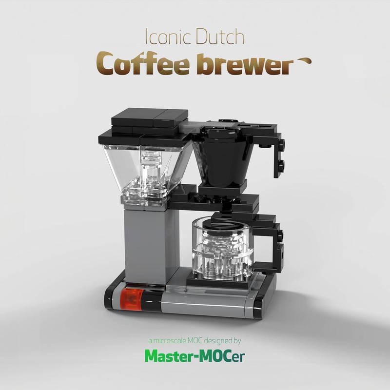 Lego MOCCAMASTER - Iconic Dutch Coffee brewer