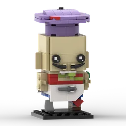 Pizzaface Brickheadz (Playmates Version)