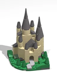 Micro Castelo 3 em 1 TAN DBG