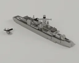 HMS SOMERSET Type 23 Frigate