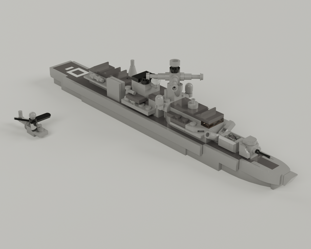 Lego HMS SOMERSET Type 23 Frigate