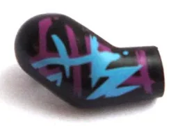 Arm, Right with Magenta and Medium Azure Markings Pattern
