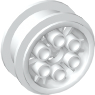 Lego Wheel 20 x 30 Balloon Medium / White