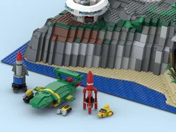 Thunderbirds Tracy Island Microscale