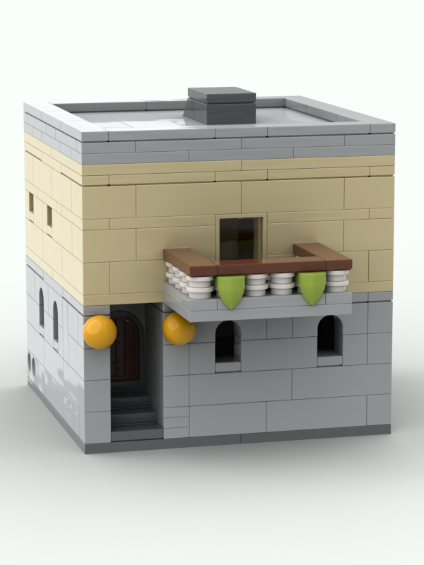 Lego Bar with apartment (Microscale)