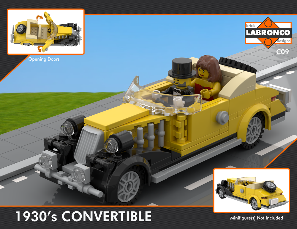 Lego C09 - 1930's Convertible