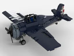F4F-4 Wildcat – Custom LEGO® MOC