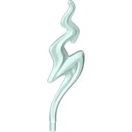 Energy Effect, Flame, Squiggly / Light Aqua