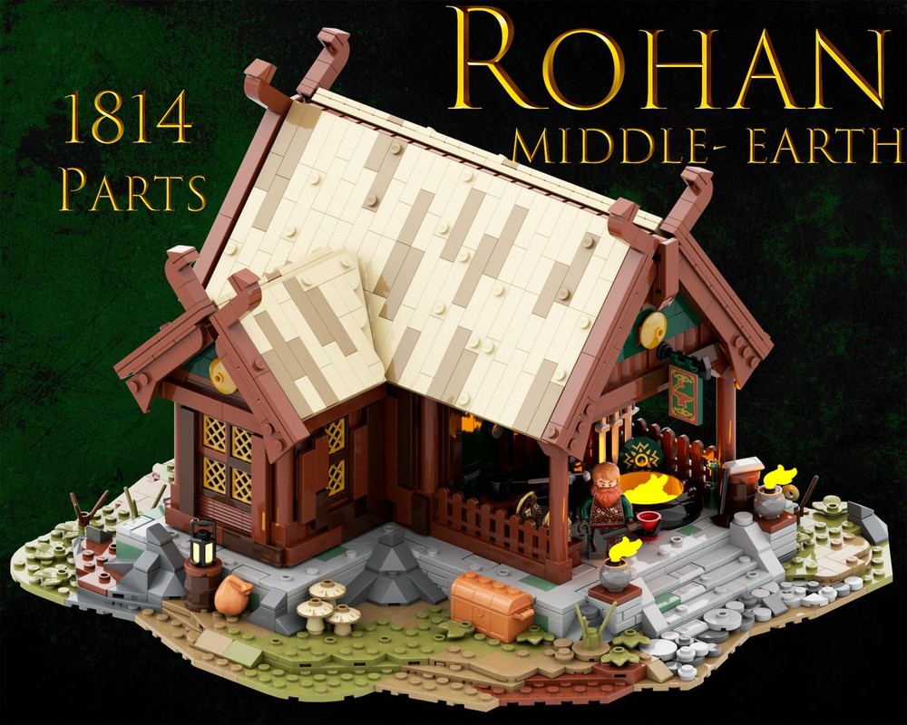 Lego Rohan Blacksmith`s House