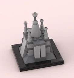 Mini Jedi Temple version 3