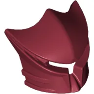 Headwear Accessory Visor Fanciful for Vladek Minifig / Dark Red