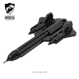 SR-71 Blackbird Mini Aircraft Moc