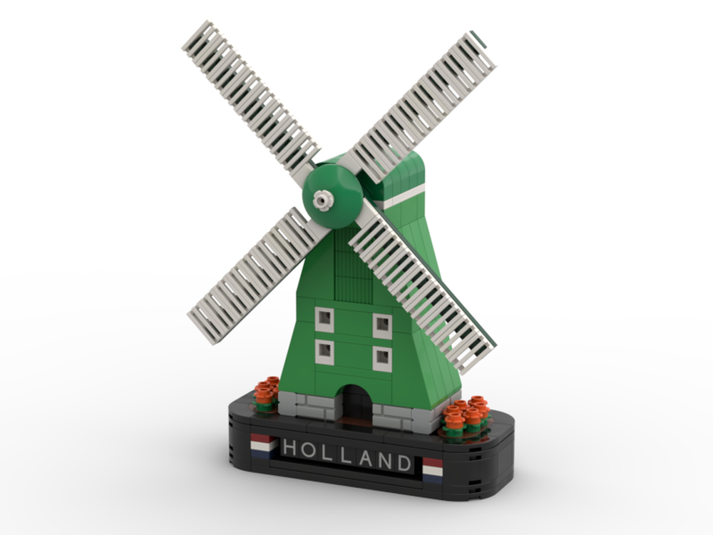 Lego Dutch Windmill (Holland Souvenir)