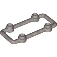 Lattice 3 x 6 Module with Studs / Flat Silver