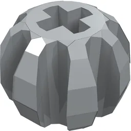 Technic Ball with 8 Grooves / Light Bluish Gray