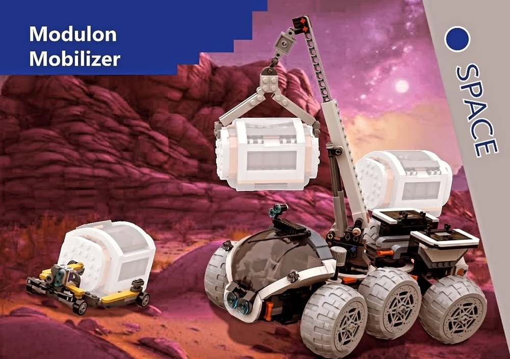 Lego Modulon Mobilizer LEGO City Space 2024