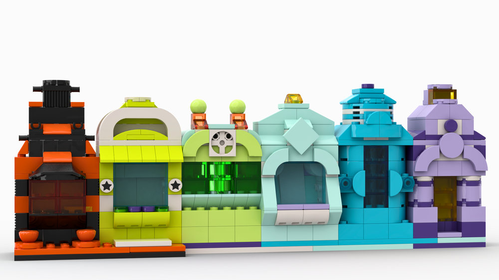 Lego 11043 Rainbow houses
