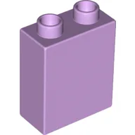 Duplo Brick 1 x 2 x 2 with Bottom Tube / Lavender