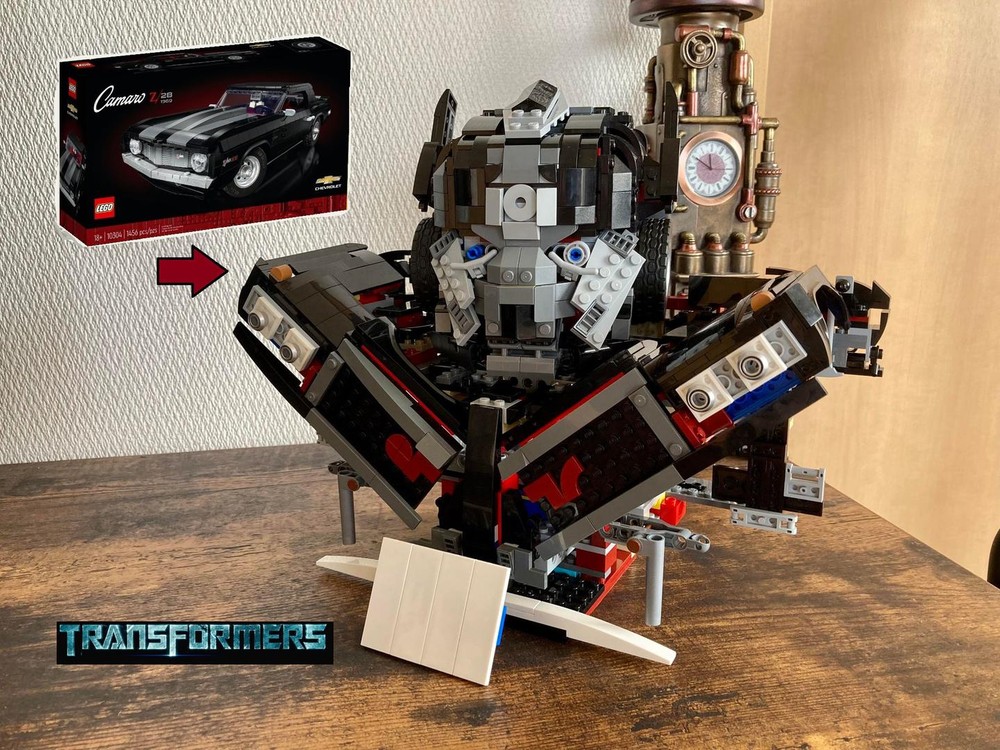 Lego Ironhide Movie Bust-Transformers