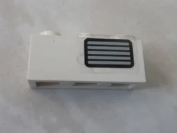 Brick 1 x 3 with Grille Pattern Model Right Side (Sticker) - Set 5561