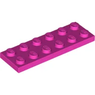 Plate 2 x 6 / Dark Pink