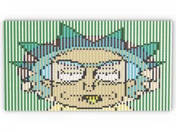 Rick and Morty two-sided picture (Lenticular)