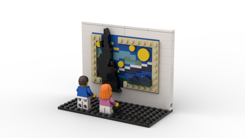 Lego 3D Mini Masterpiece - The Starry Night