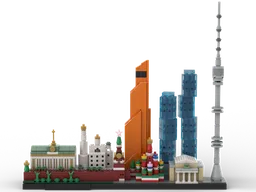Moscow Skyline (Variant)