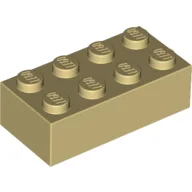 Brick 2 x 4 / Tan