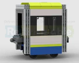 Croydon/London Tram - Unpowered centre section
