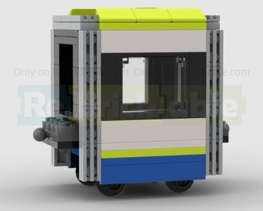 Lego Croydon/London Tram - Unpowered centre section
