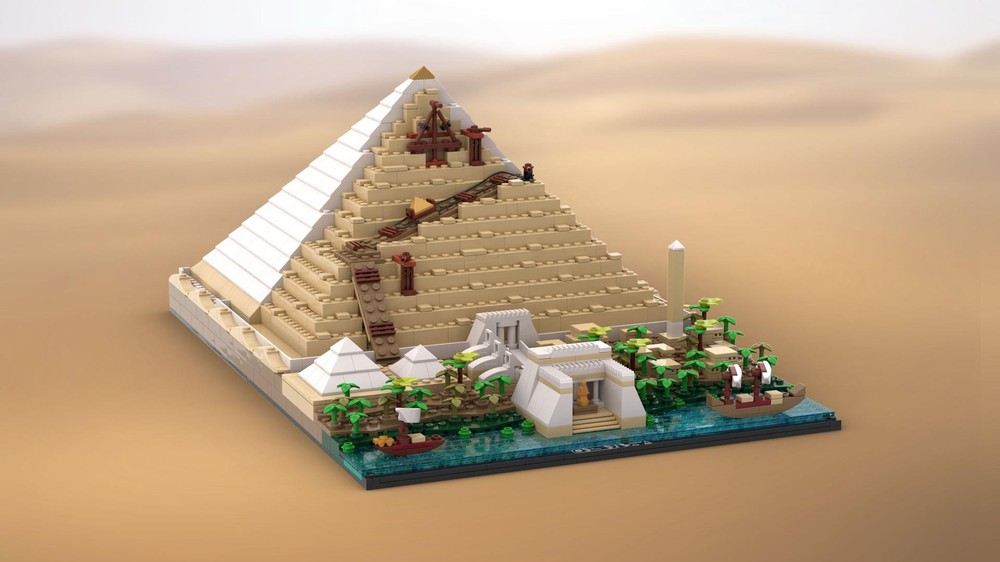 Lego 21058 - Building of the Great Pyramid