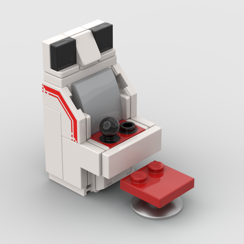 Lego Arcade "Candy Cab Blaster" Cabinet