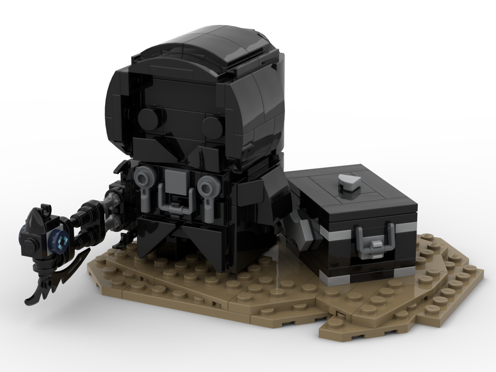 Lego Luxu with the Black Box (Brickheadz)