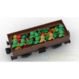 Apple transport train car