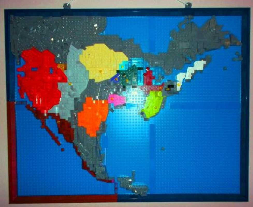 Lego Map of Panem
