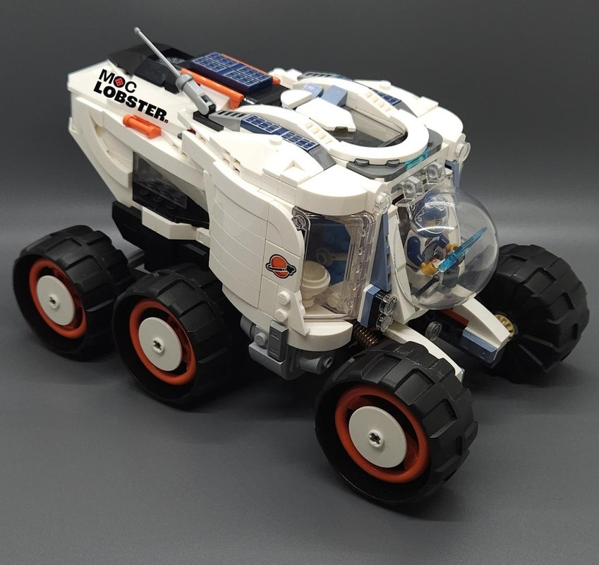 Lego 6x6 Rover (Modified version of set 60431)